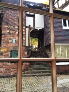Bear Steps, viewed from the window seat of the Quirky Coffee & Gift Shoo
